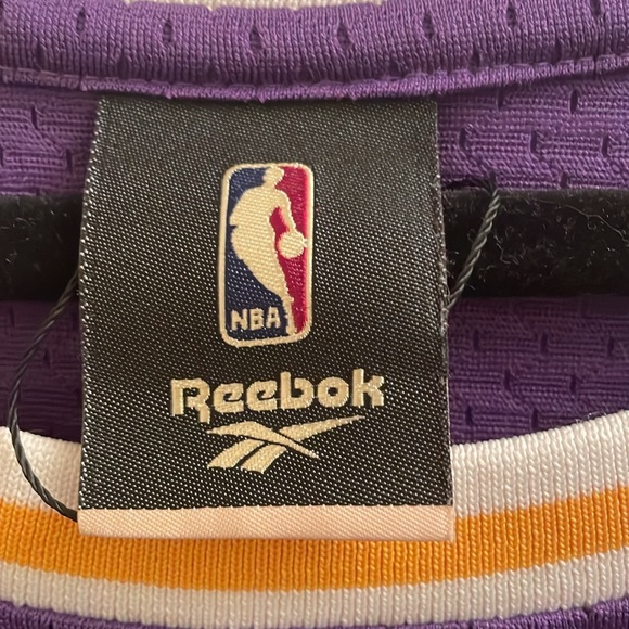 Vintage 80s DS Collectible/Embroidered Reebok #33 Kareem Abdul Jabbar Jersey - Picture 6 of 8